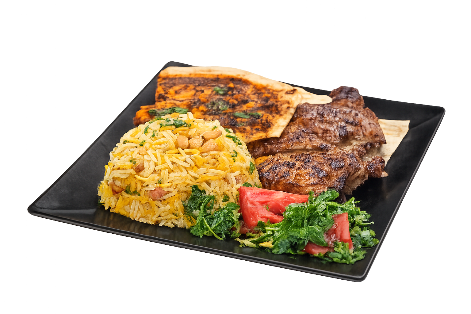 صحن دجاج مشوي