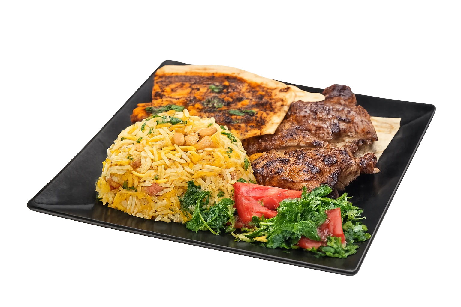 صحن دجاج مشوي